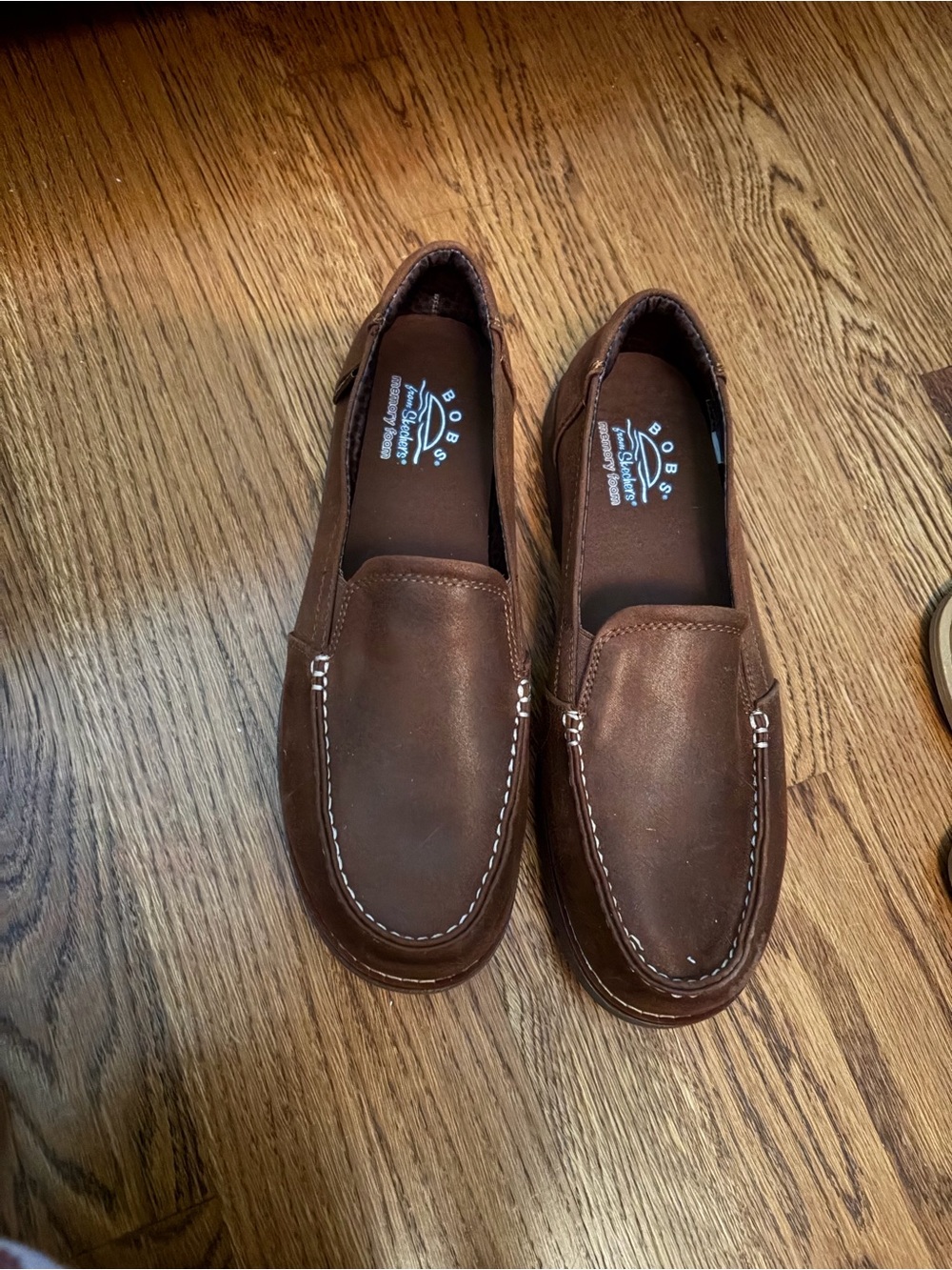 Women’s Brown Slip-On Driving Moccasins
